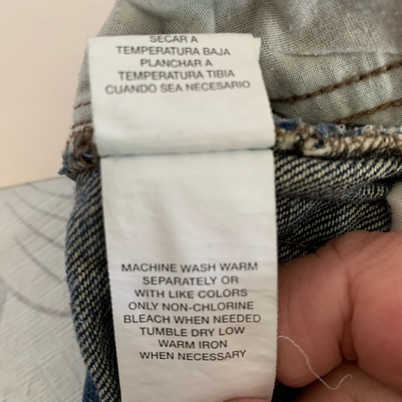 The Children’s Place Size 5 blue jeans. Adjustable waist. - Picture 6 of 7